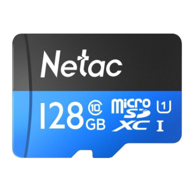 Netac P500 Standard 128GB MicroSDXC Card Class 10, 90MB/s