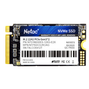 Netac N930E NVME  M.2  2242  SSD  128GB   PCIe  Gen 3x2